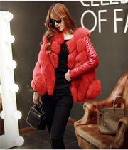 Autumn and winter women's Korean casual warm coat jacket