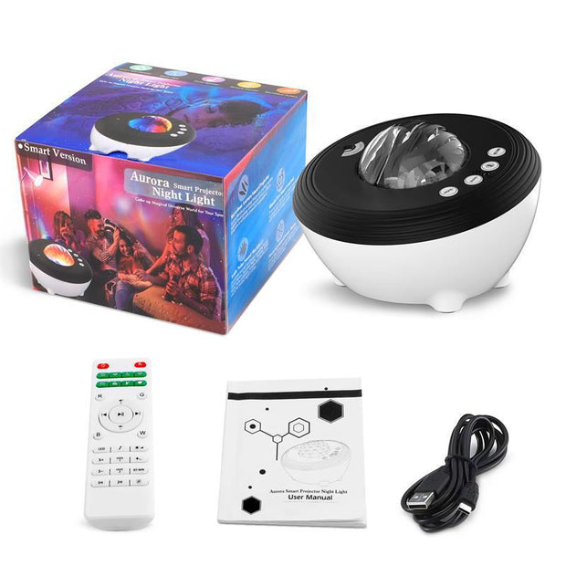 Atmosphere Light Cornucopia Music Northern Lights Star Light White Noise Laser Bluetooth Music Star Projection Light