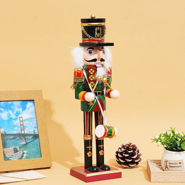 Christmas Classic Wooden Nutcracker Doll Christmas Gift Crafts Ornament